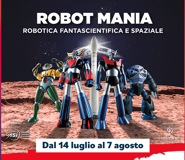 Al via la mostra “Robot mania” al Centro Val di Chienti fino al 7 agosto -  Fox Magazine